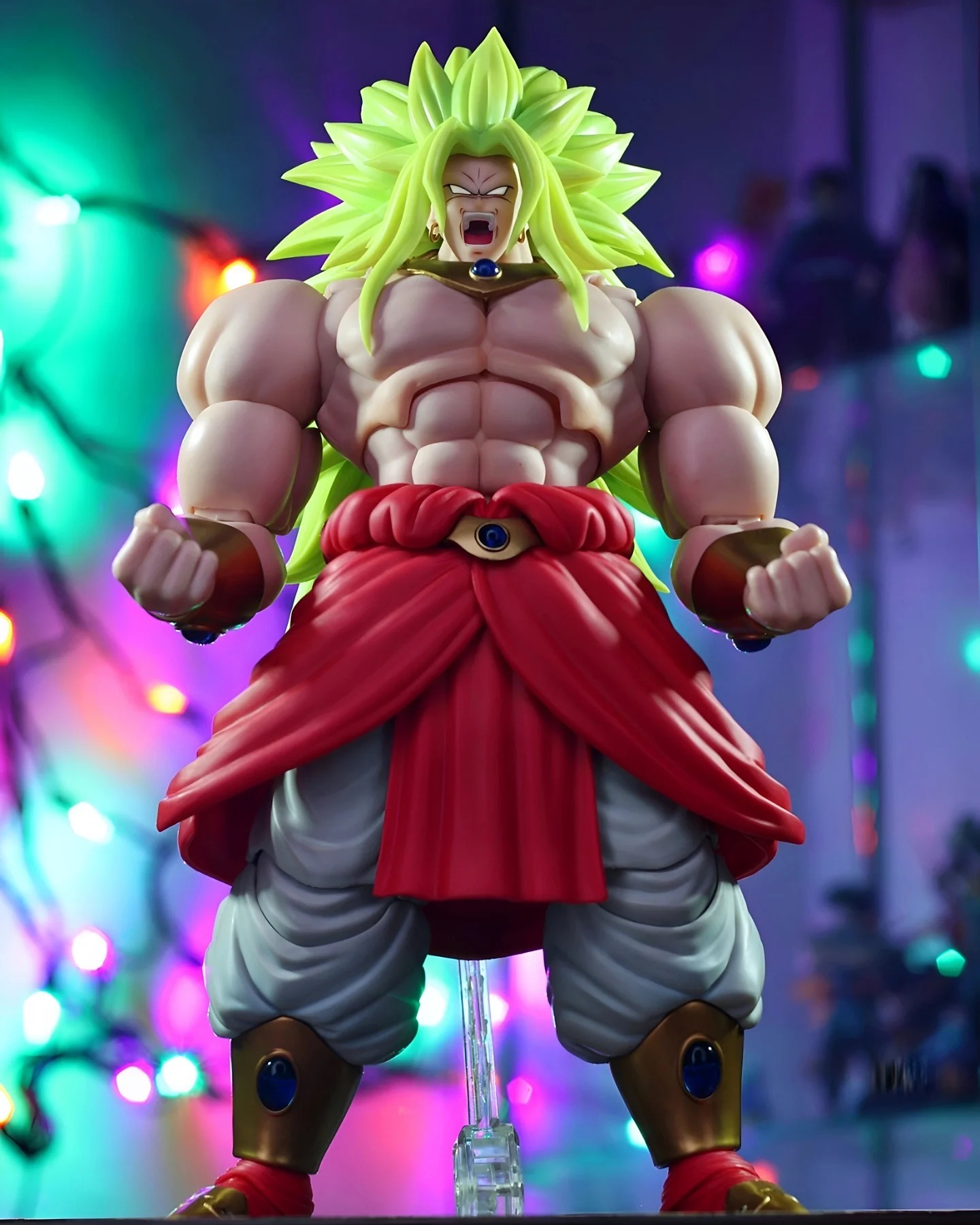 [READY STOCK LIMITED ITEM] Not SHF S.H.Figuarts Dragon Ball Super Saiyajin 3 Broly By Kong Studio Beast Deities