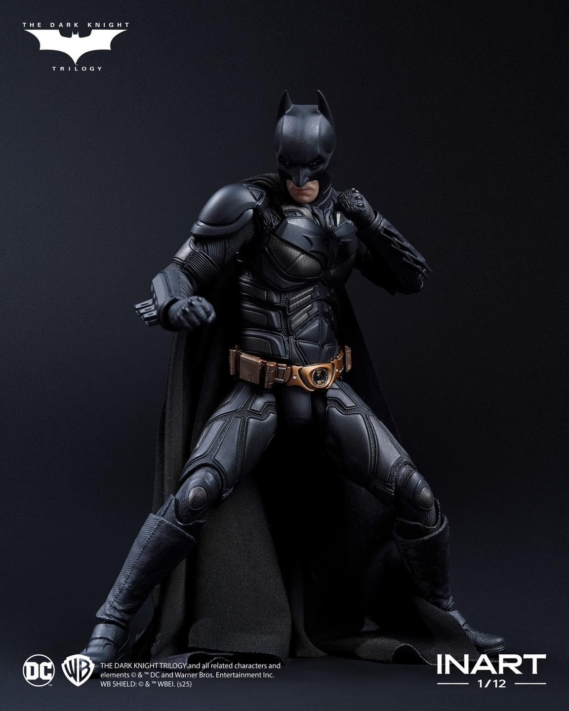 Action Figure 1/12 Batman - Deluxe Ver. The Dark Knight Rises By INART