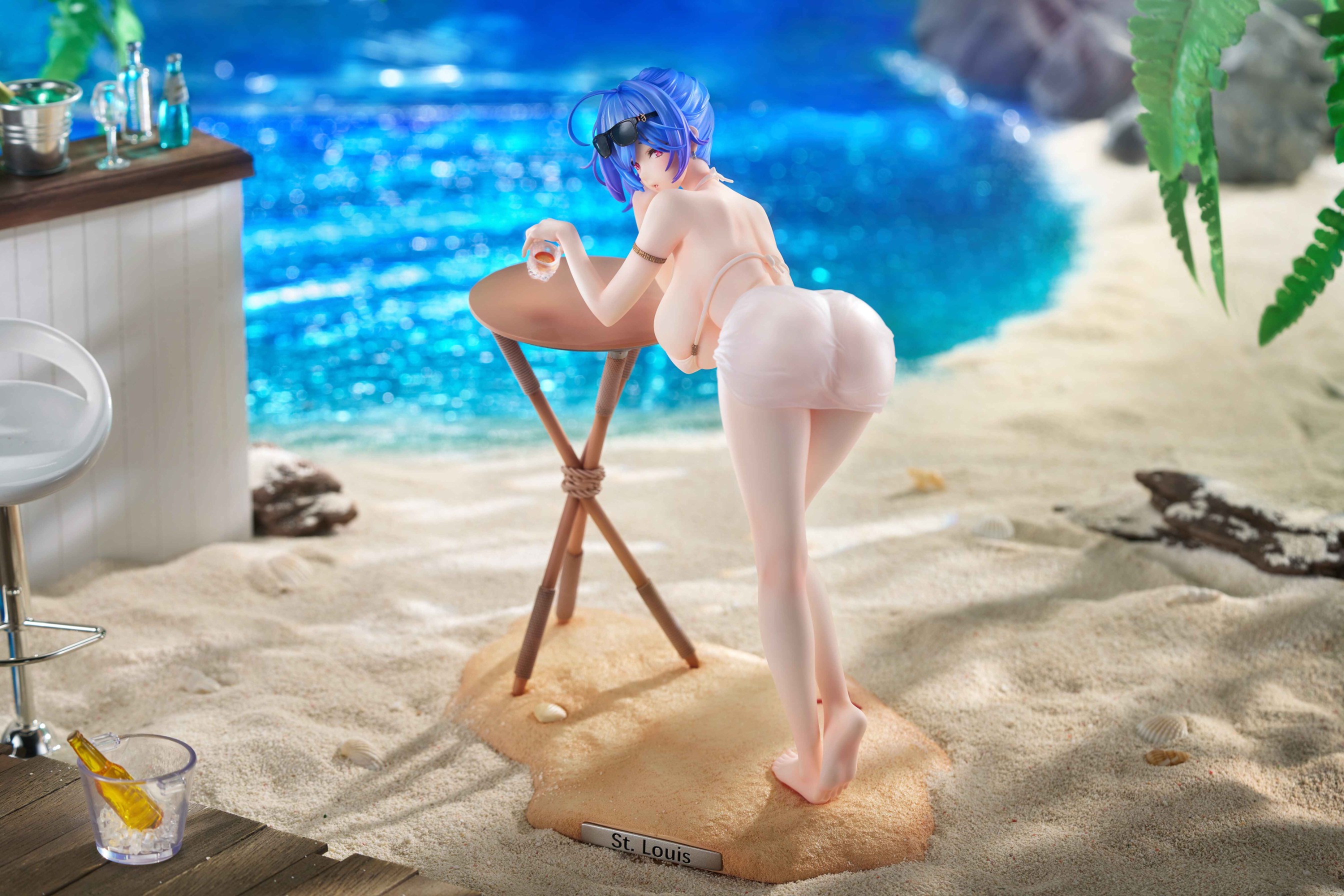 Scaled Figure 1/7 St. Louis - Swimsuit / An Afternoon on the Lido Deck Ver. Azur Lane By Good Smile Arts Shanghai