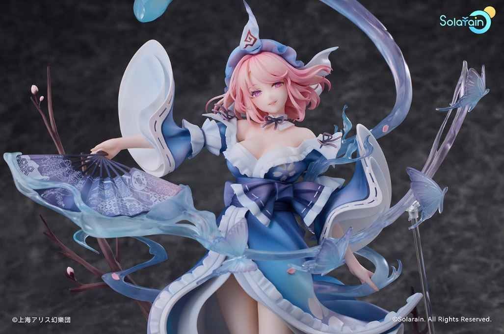 Scaled Figure 1/7 Saigyouji Yuyuko - Natural-Born Ghost Ver. Touhou Project By Solarain