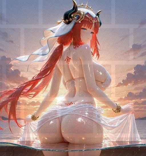 Image of Nilou (Genshin Impact) – 120 Pcs Uncensored High-Res NSFW Digital Art Collection [No Watermark]