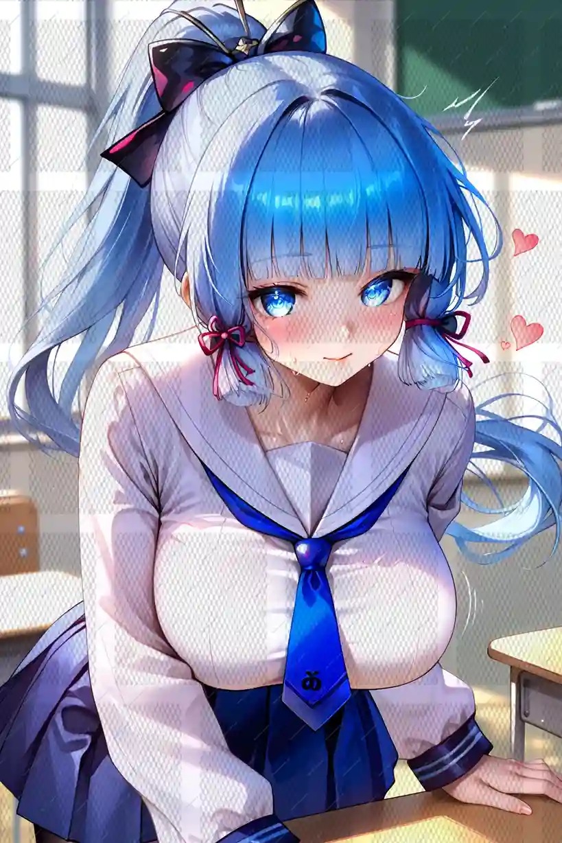 Kamisato Ayaka (Genshin Impact) – 101 Pcs Uncensored High-Res NSFW Digital Art Collection [No Watermark]