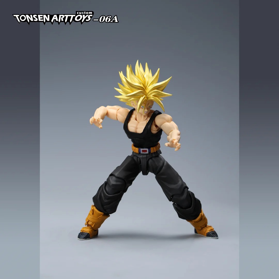 [READY STOCK ULTRA LIMITED ITEM] Action Figure 1/12 (Not SHF S.H.Figuarts) Trunks Unbound Wrath Warped Vengeance A Ver. - Dragonball Z By Tonsen Art Toys