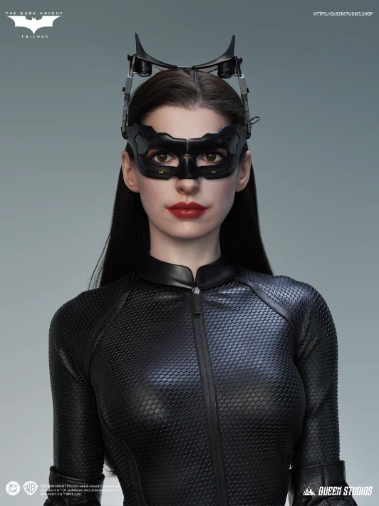 Silicone Life Size Figure Catwoman With Real Hair Material (200cm) - The Dark Knight Ver. By Queen Studios