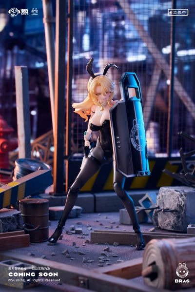 Bunny Rapid Action Squad 1/12 Action Figure Shieldbearer Erena By Sushing