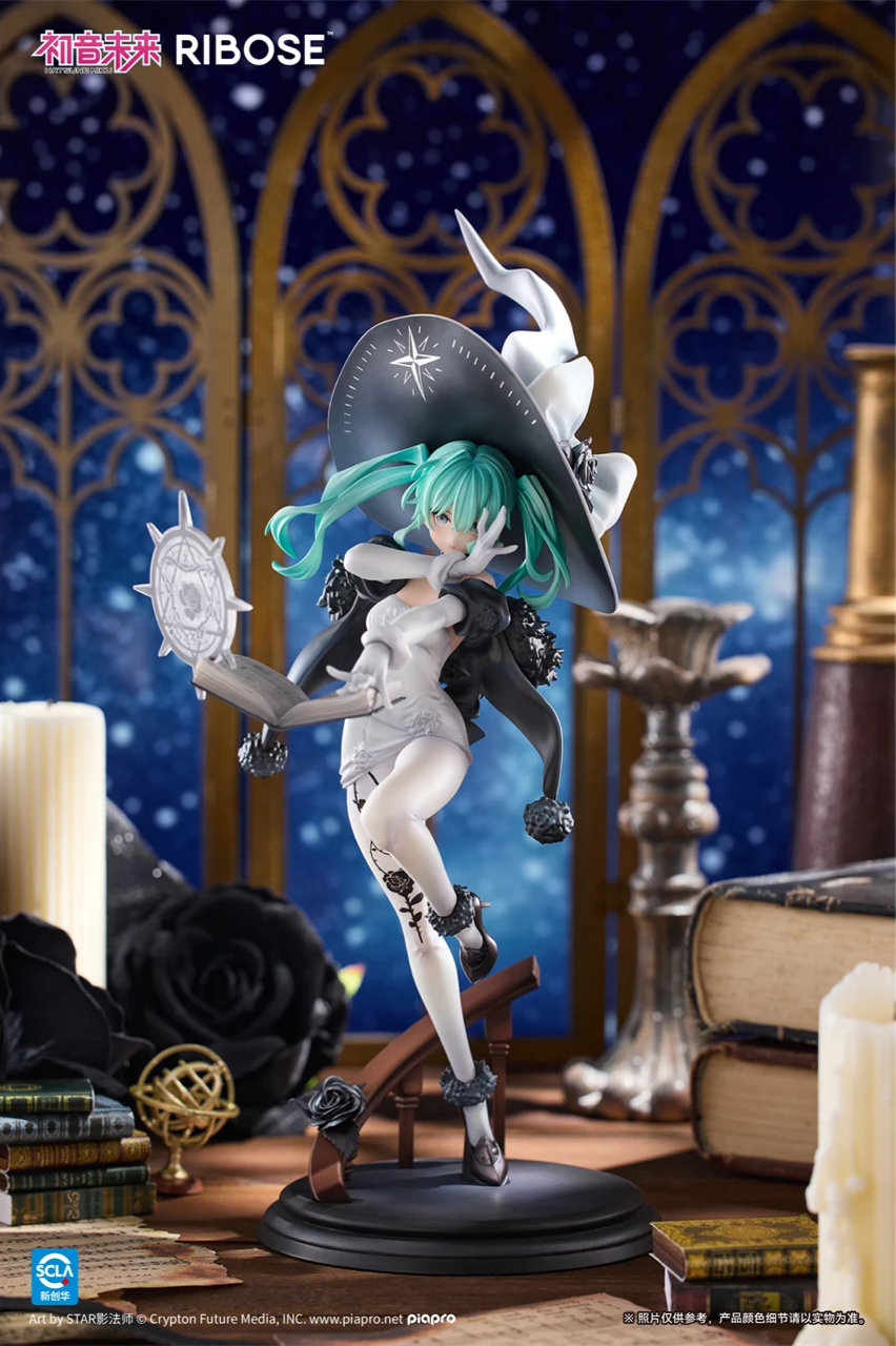 Scaled Figure 1/8 RISE UP Hatsune Miku - Fantasia Witch Ver. Vocaloid By RIBOSE