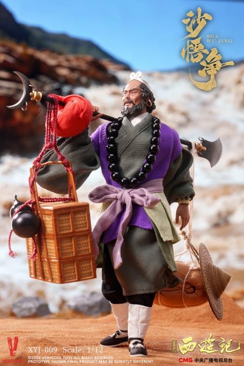Action Figure 1/12 Sha Wujing - Journey to the West (1986) 40th Anniversary Collector's Edition By Very Cool