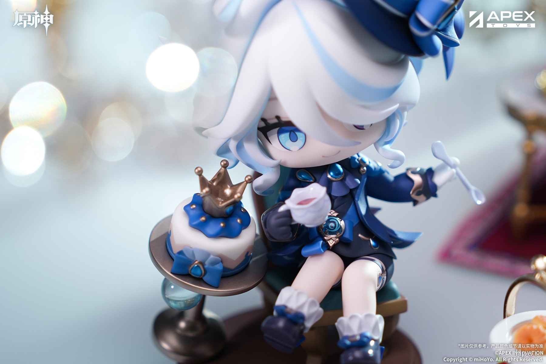 Mini Figure Q Version Furina - Sweet Afternoon Ode Ver. Genshin Impact (13cm) By APEX