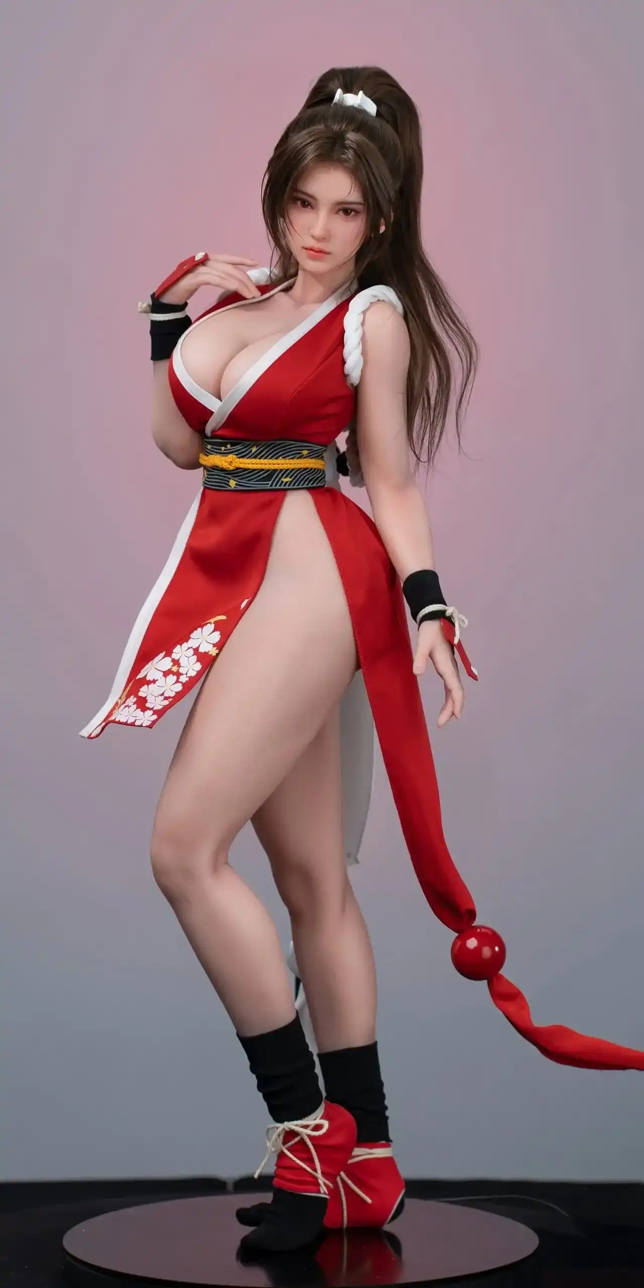 [Cast-Off] Silicone Action Figure Shiranui Mai (62cm) - The King Of Fighters By FG Studio