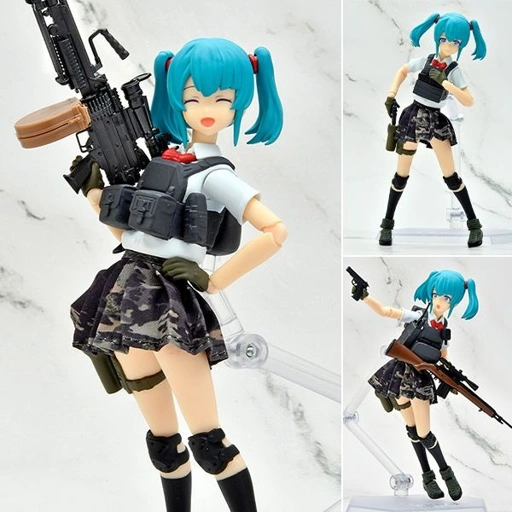Otaku Kingdom - figma Armed JK - Variant D2, Code: URBEX By Tomytec
