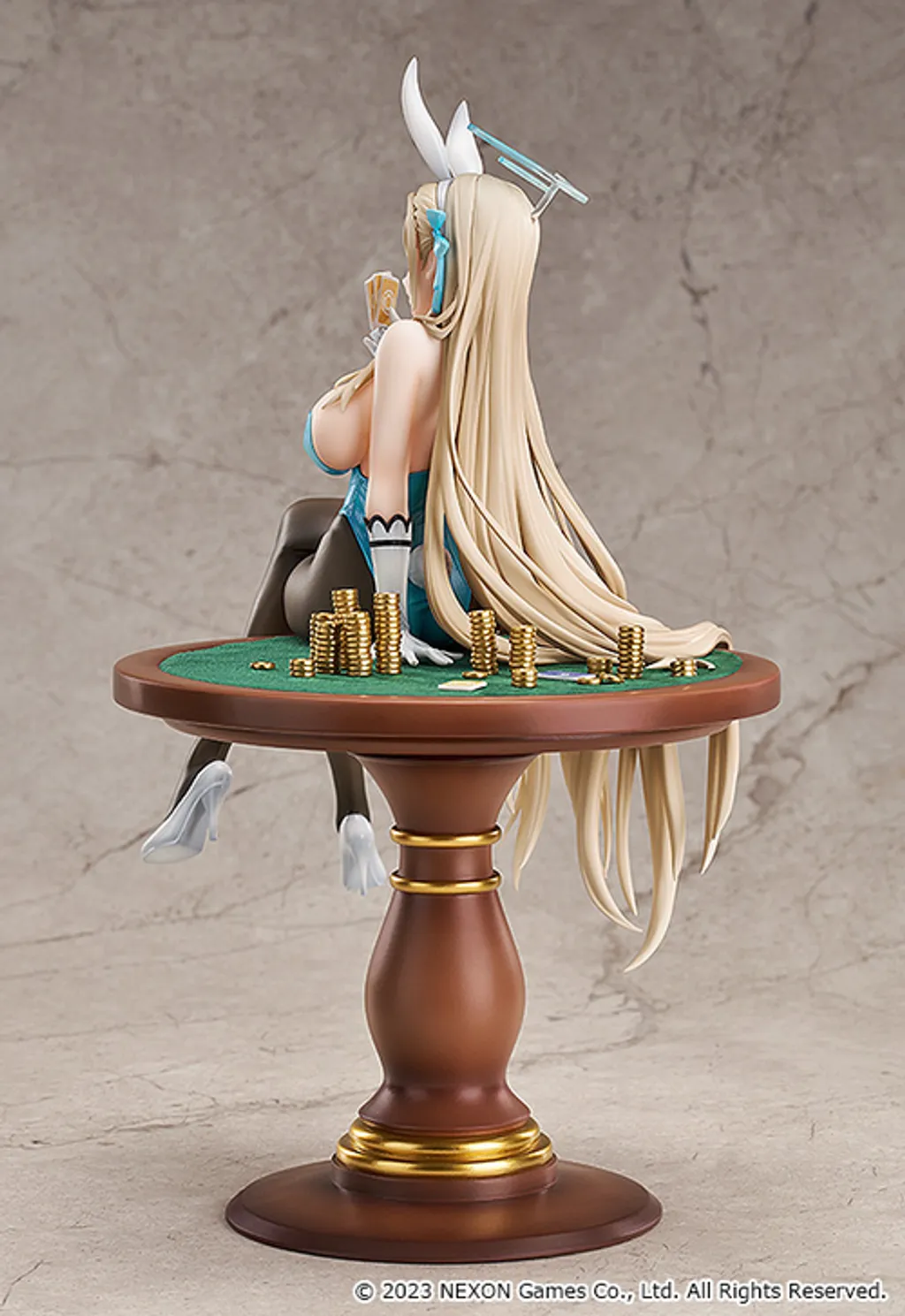 [READY STOCK ITEM] Scaled Figure 1/7 Ichinose Asuna - Game Playing Ver. Illustration by POPQN Blue Archive By Good Smile Arts Shanghai