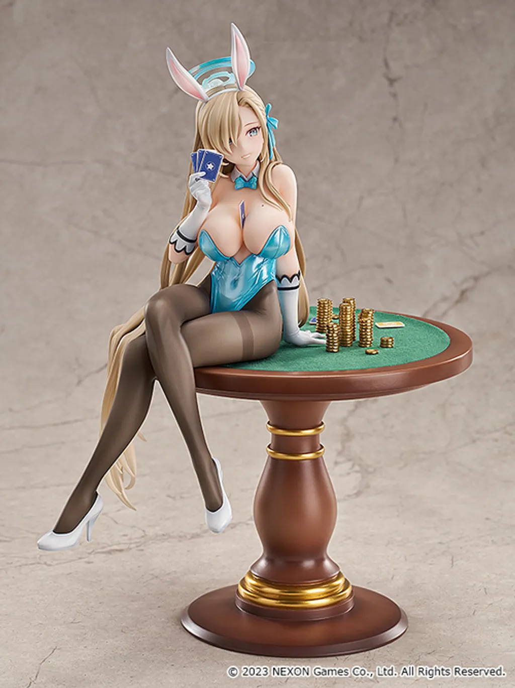 [READY STOCK ITEM] Scaled Figure 1/7 Ichinose Asuna - Game Playing Ver. Illustration by POPQN Blue Archive By Good Smile Arts Shanghai