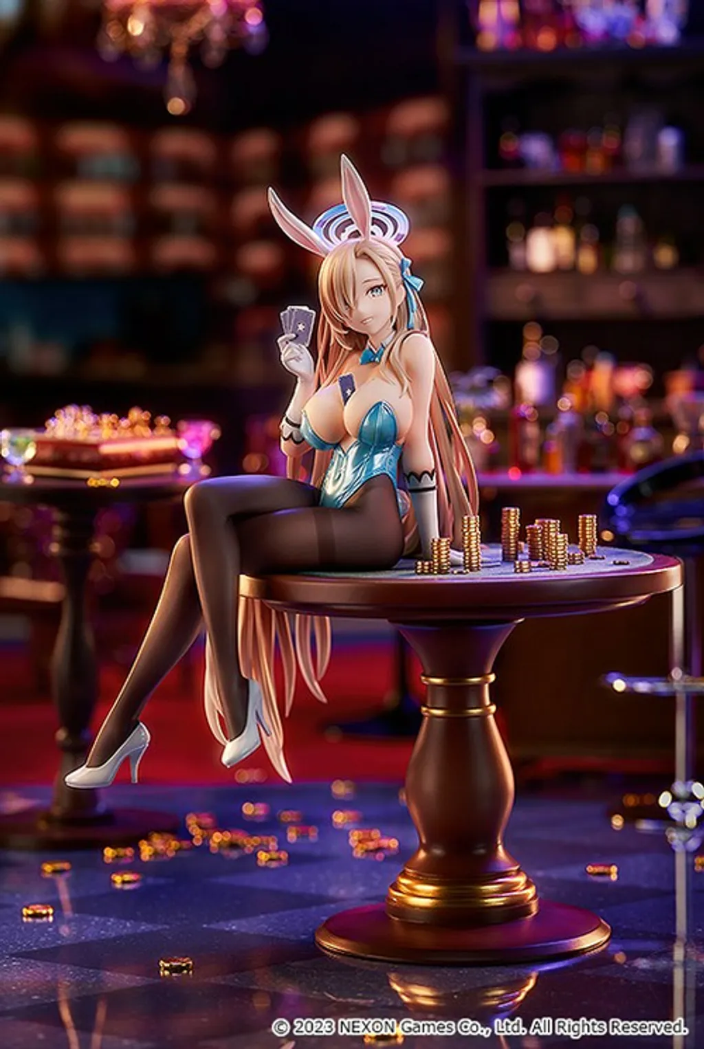 [READY STOCK ITEM] Scaled Figure 1/7 Ichinose Asuna - Game Playing Ver. Illustration by POPQN Blue Archive By Good Smile Arts Shanghai