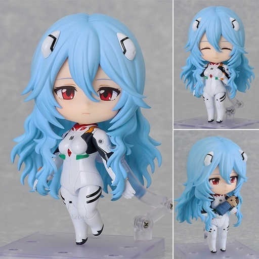 Image of Nendoroid Ayanami Rei - Long Hair Ver. Rebuild of Evangelion By Good Smile Company