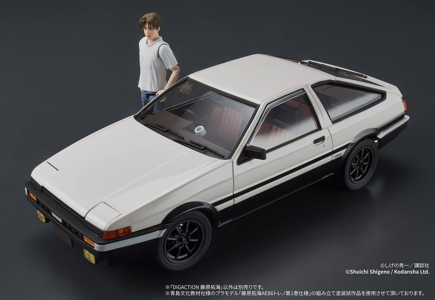 Action Figure Takumi Fujiwara - Initial D 30th anniversary Ver. By DIG
