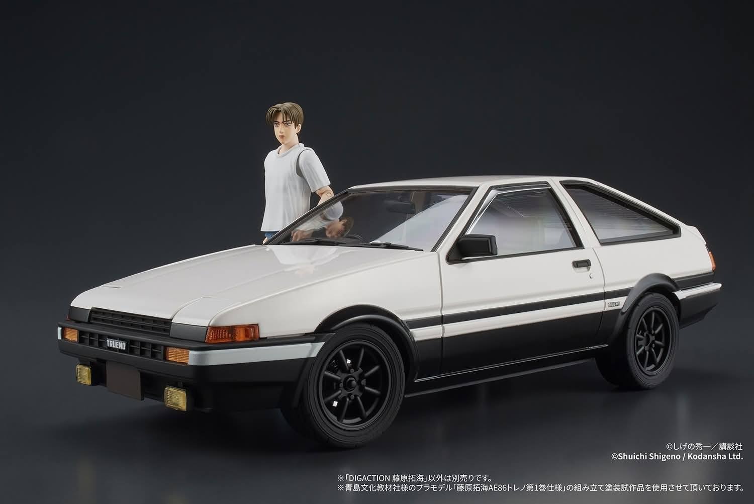 Action Figure Takumi Fujiwara - Initial D 30th anniversary Ver. By DIG