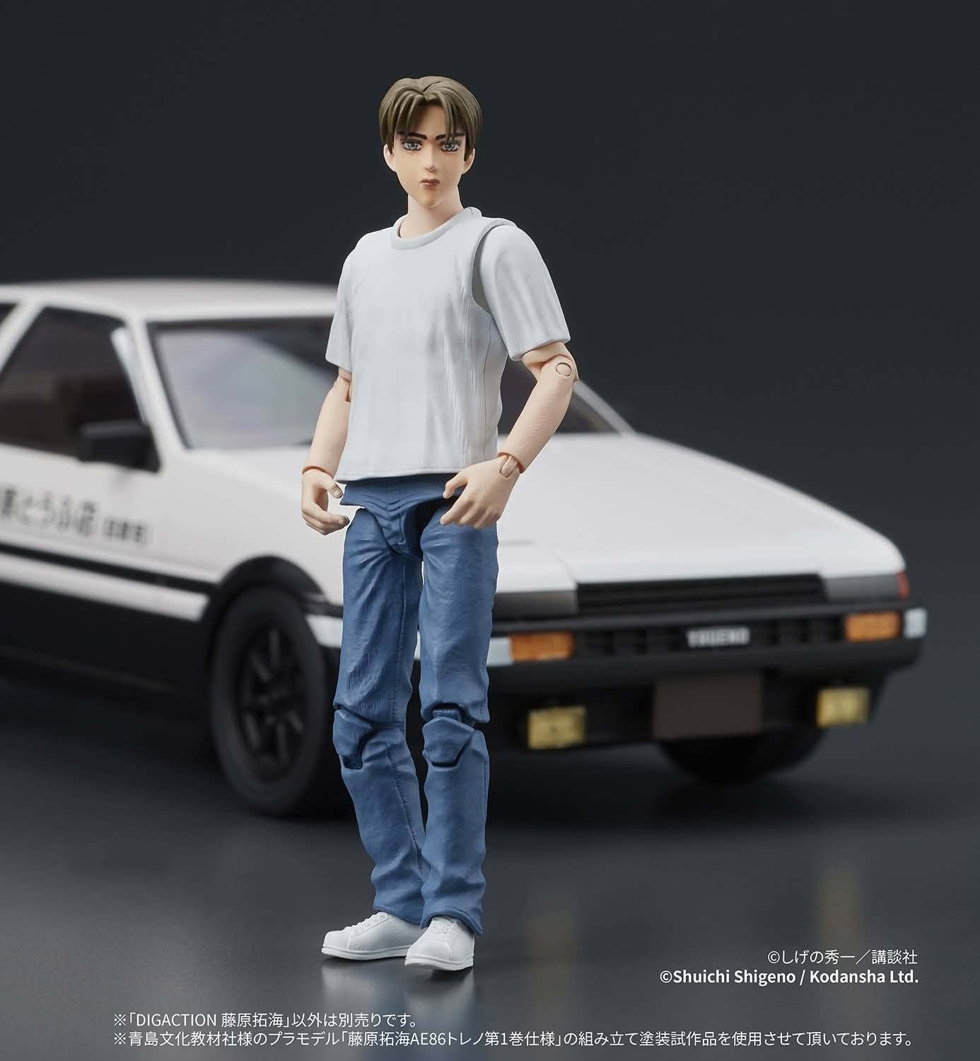 Action Figure Takumi Fujiwara - Initial D 30th anniversary Ver. By DIG