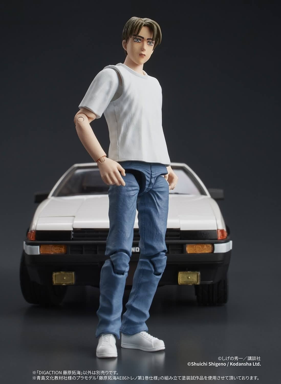 Action Figure Takumi Fujiwara - Initial D 30th anniversary Ver. By DIG