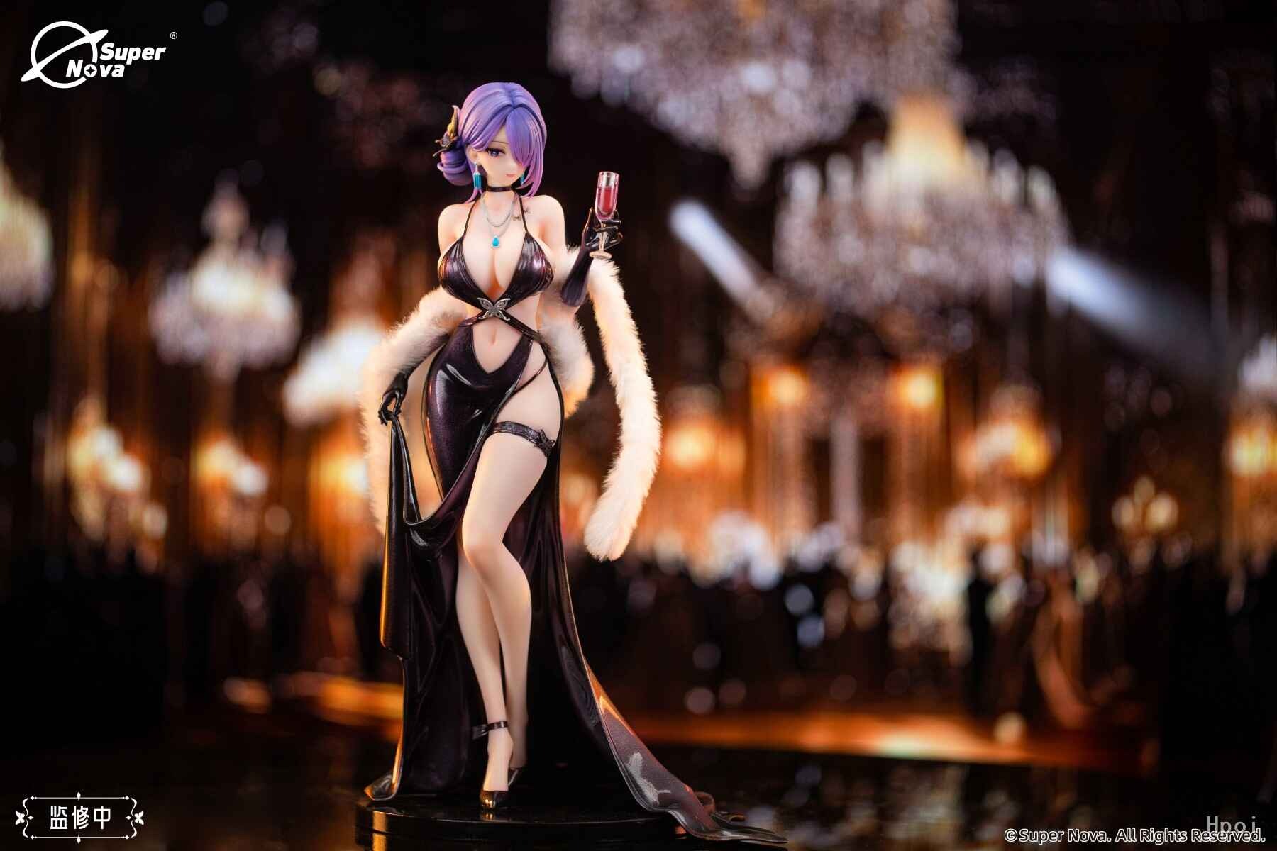 Scaled Figure 1/6 Yuna - Chasing Eyes Party Dress Ver. Illustration by Biya By Super Nova