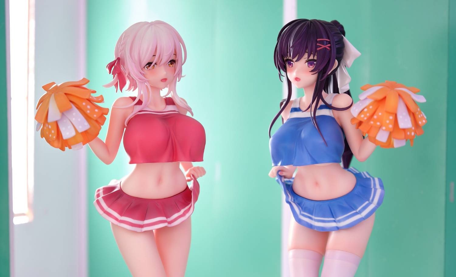 [Set of 2] [Cast Off] Scaled Figure 1/6 Takanashi Iori & Hashimoto Karen - Hypnotic Girlfriend By Bronze Bell