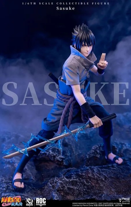 Action Figure 1/6 Uchiha Sasuke ROC017 Naruto Shippuden By Rocket Toys
