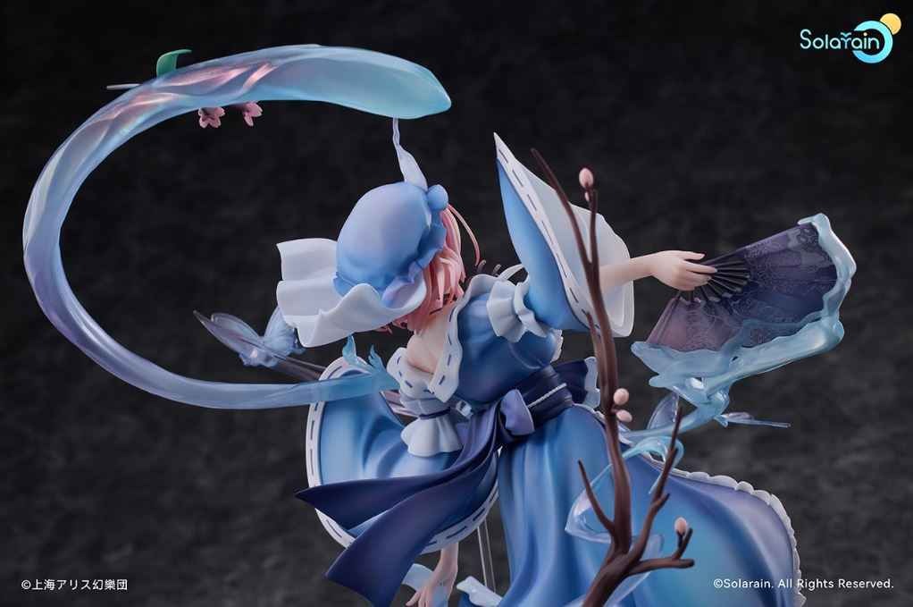 Scaled Figure 1/7 Saigyouji Yuyuko - Natural-Born Ghost Ver. Touhou Project By Solarain
