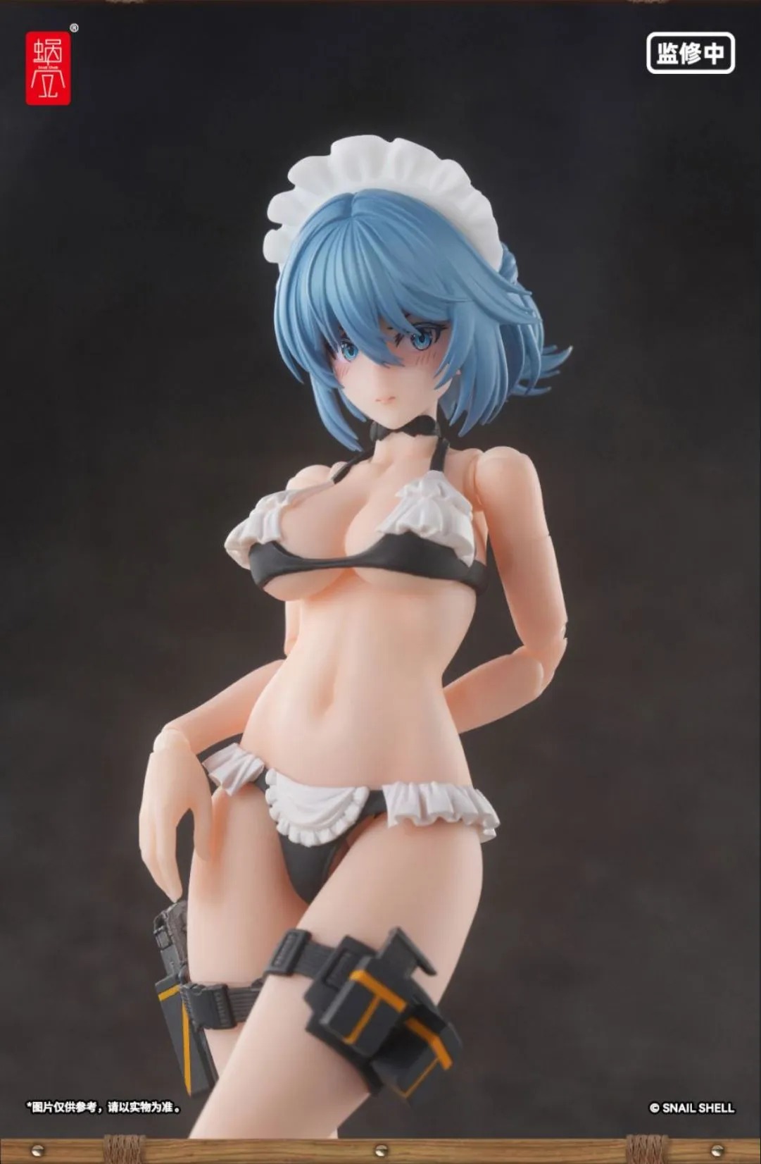 Snail Shell Action Figure 1/12 RA-02S Rapid Assault Tactical Maid Tokiwa Kazune - Summer Special Operation Ver. Illustration by Pinakes  By Snail Shell Studio
