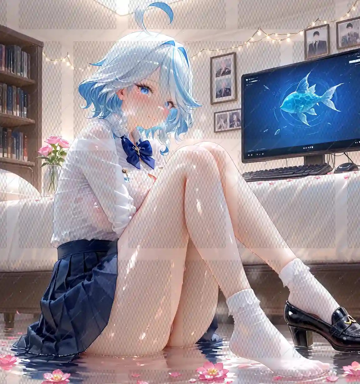 Furina (Genshin Impact) – 120 Pcs Uncensored High-Res NSFW Digital Art Collection [No Watermark]