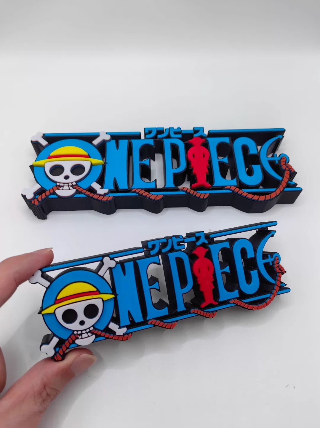 Epic 3D Premium Printed One Piece Logo Display Standee - The Ultimate Anime Shelf Sign! By Otaku Kingdom