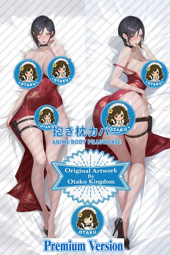 Dakimakura Anime Art Ada Wong - Resident Evil 4 Pillow Cover Only Premium Version By Otaku Kingdom