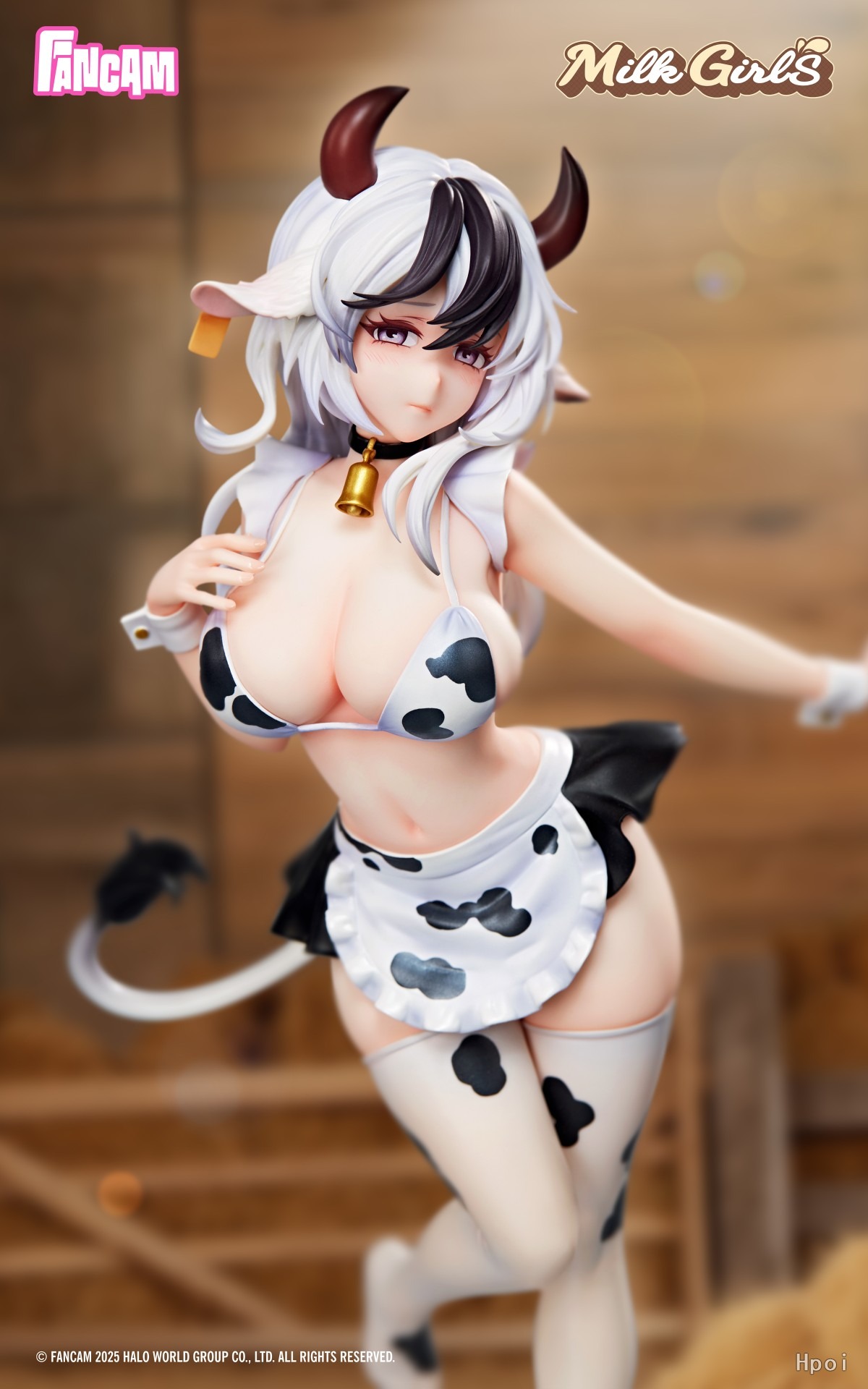 Scaled Figure 1/6 Black MilkGirl - Beautiful Girl Series By FANCAM
