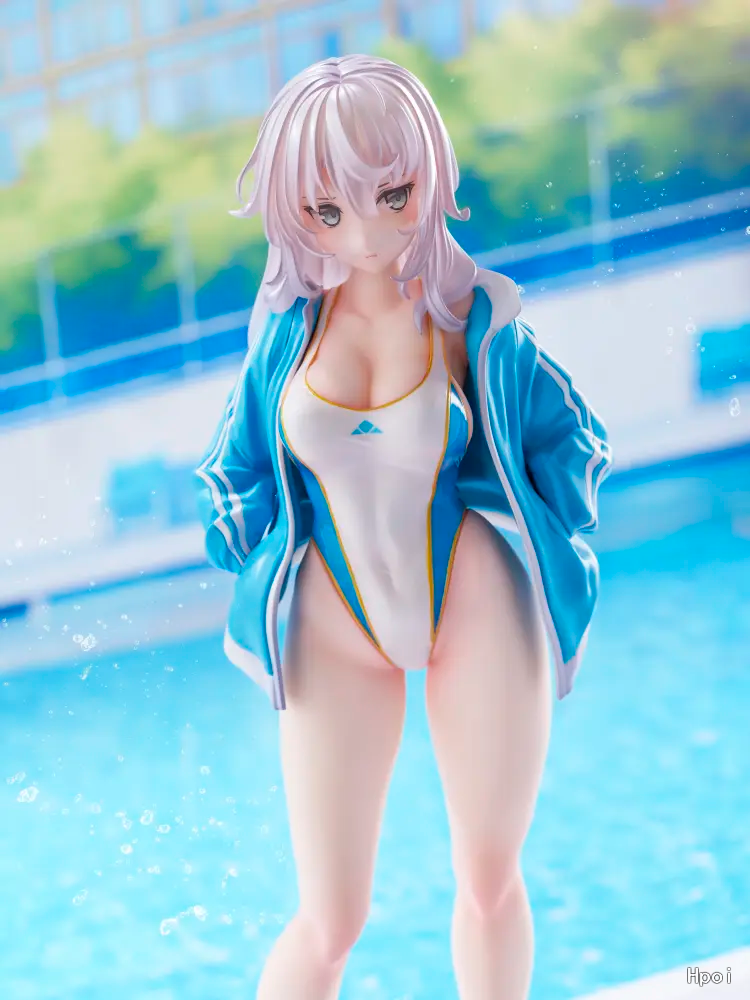 Scaled Figure 1/6 -Sakura- Komari Tsundere Swimming Pool Manager - Illustration by Kekemotsu By KoiKoi