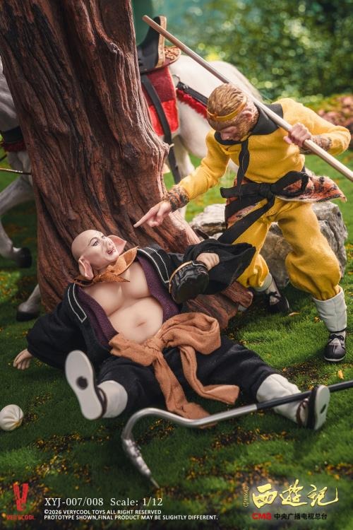 Action Figure 1/12 Zhu Bajie - Journey to the West (1986) 40th Anniversary Collector's Edition By Very Cool