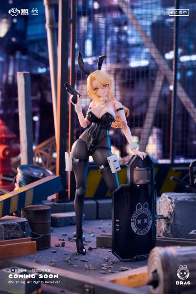 Bunny Rapid Action Squad 1/12 Action Figure Shieldbearer Erena By Sushing