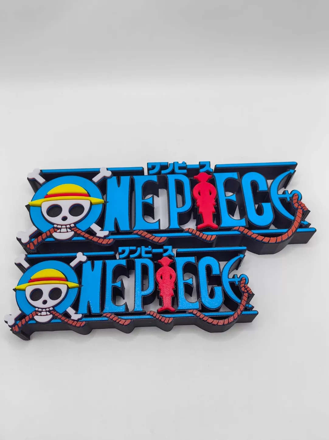 Epic 3D Premium Printed One Piece Logo Display Standee - The Ultimate Anime Shelf Sign! By Otaku Kingdom