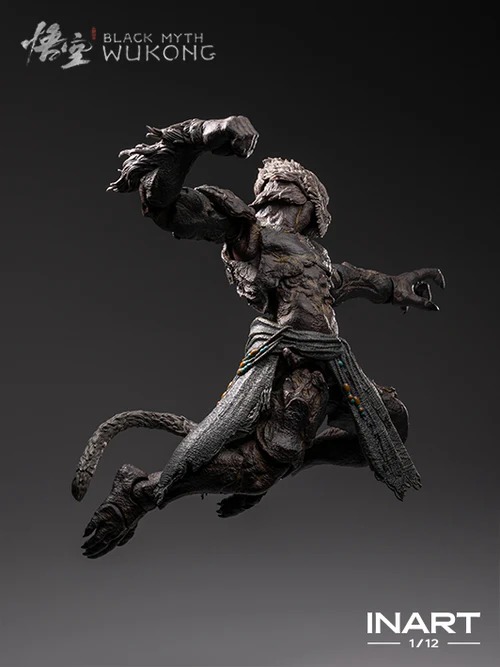 Action Figure 1/12 Stone Monkey - Black Myth : Wukong By INART