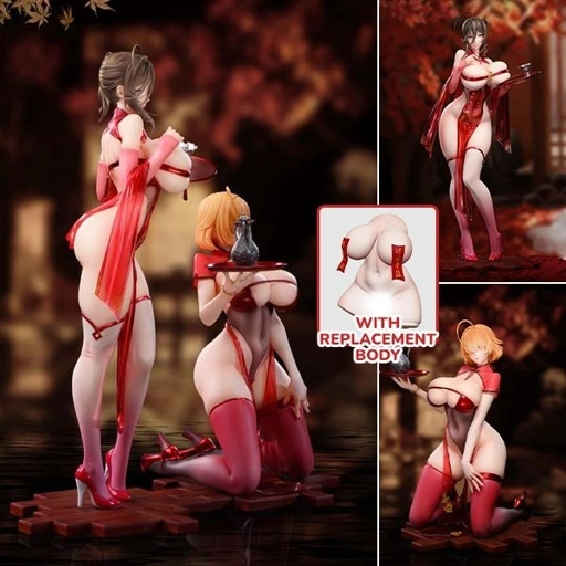 Image of Scaled Figure 1/4 Nemu & Kyoka - Molly's Dress Up Time  By ABILU Design