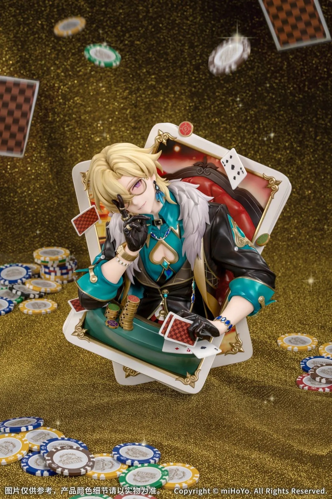 Aventurine 'Fate Is Always Unfair' 3D Frame Diorama Figure - Honkai: Star Rail (24,2cm) By Myethos