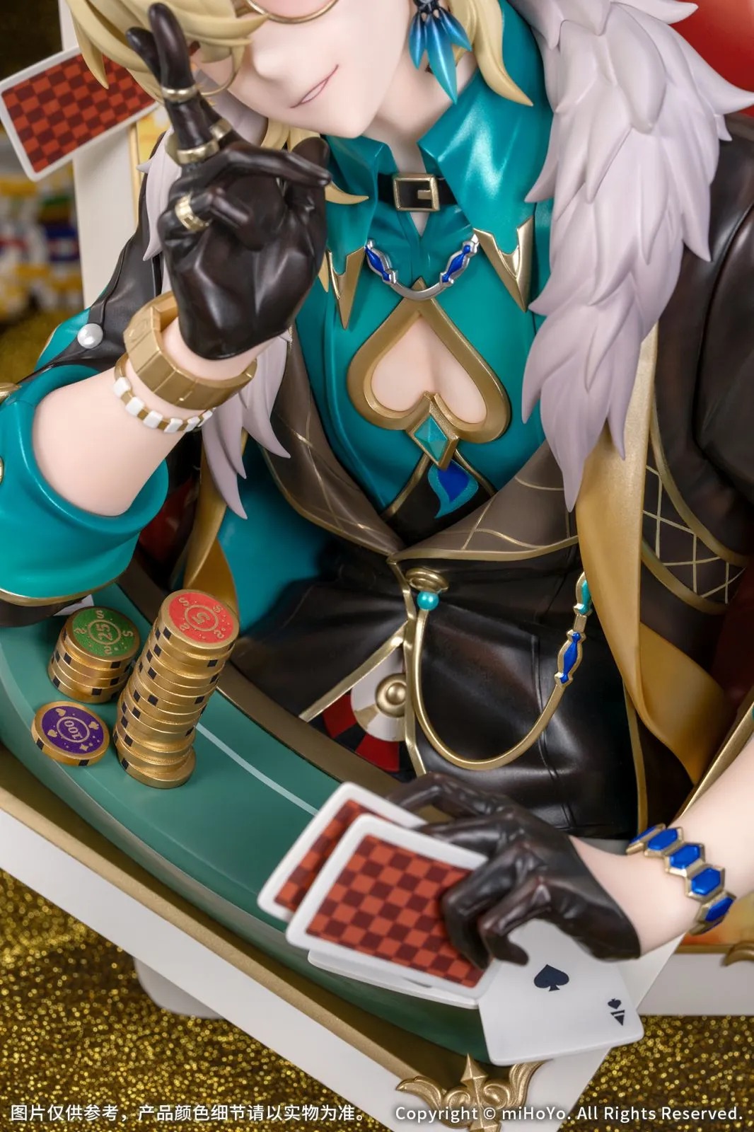 Aventurine 'Fate Is Always Unfair' 3D Frame Diorama Figure - Honkai: Star Rail (24,2cm) By Myethos