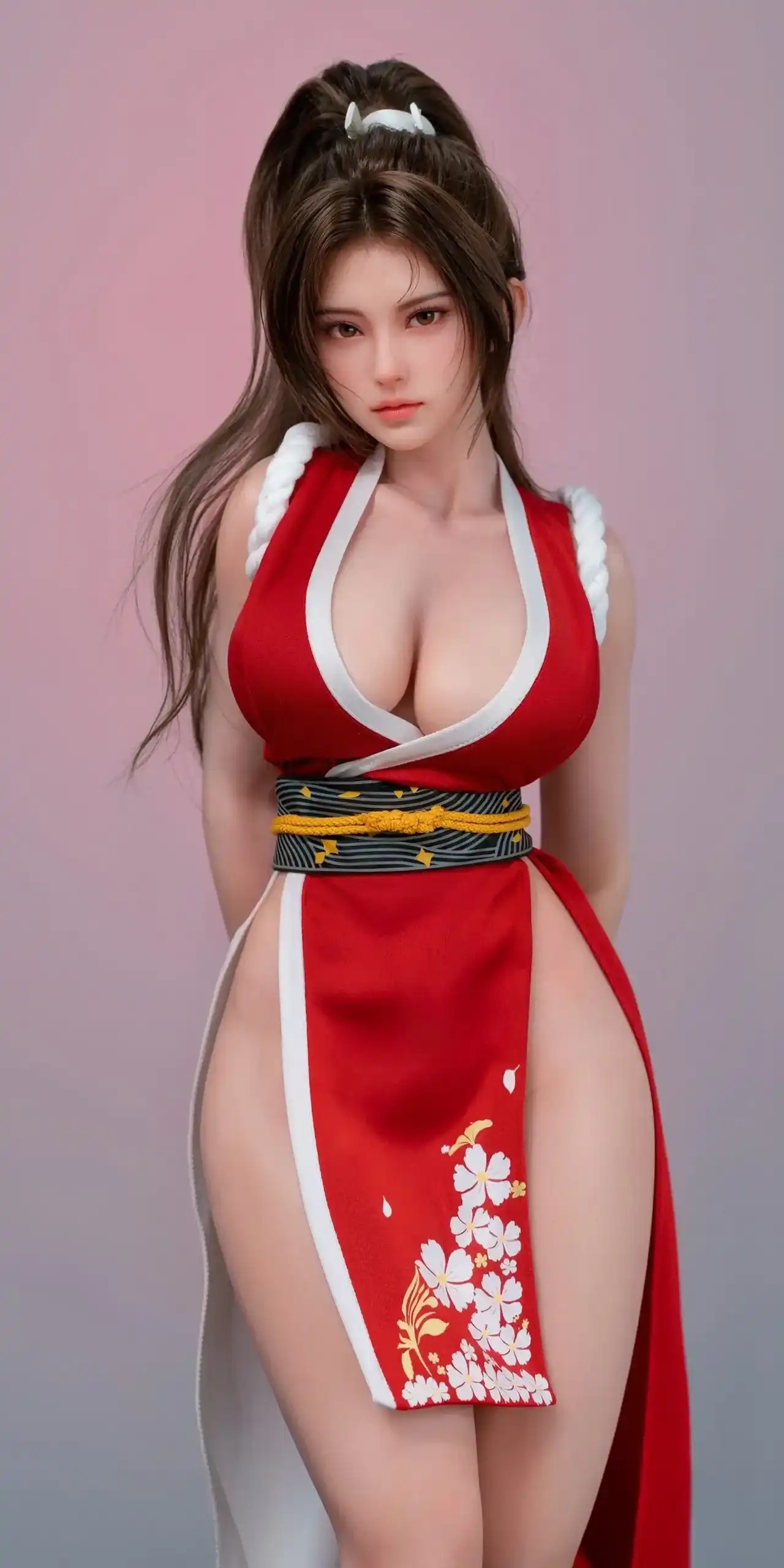 [Cast-Off] Silicone Action Figure Shiranui Mai (62cm) - The King Of Fighters By FG Studio