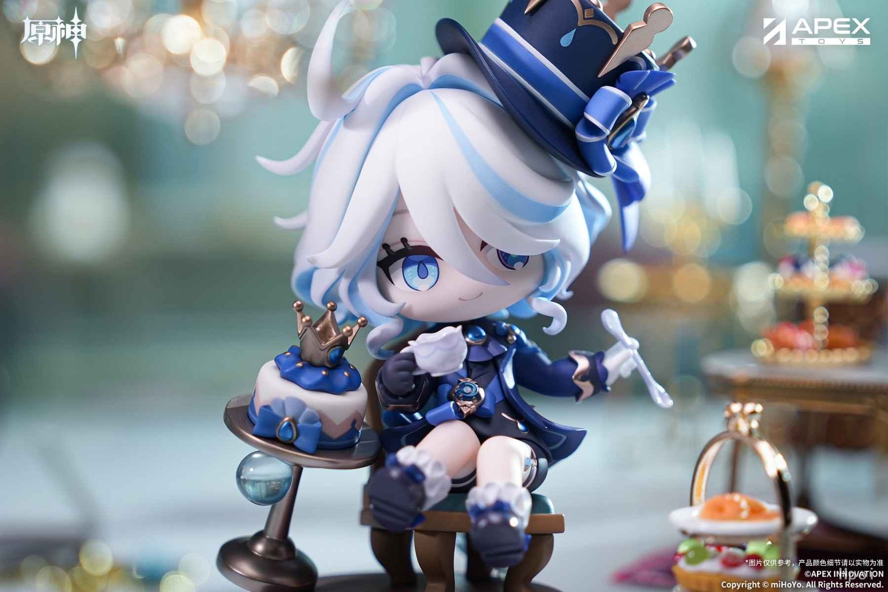 Mini Figure Q Version Furina - Sweet Afternoon Ode Ver. Genshin Impact (13cm) By APEX