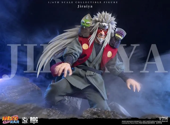 Action Figure 1/6 Jiraiya - Naruto Shippuden ROC019 By Rocket Toys