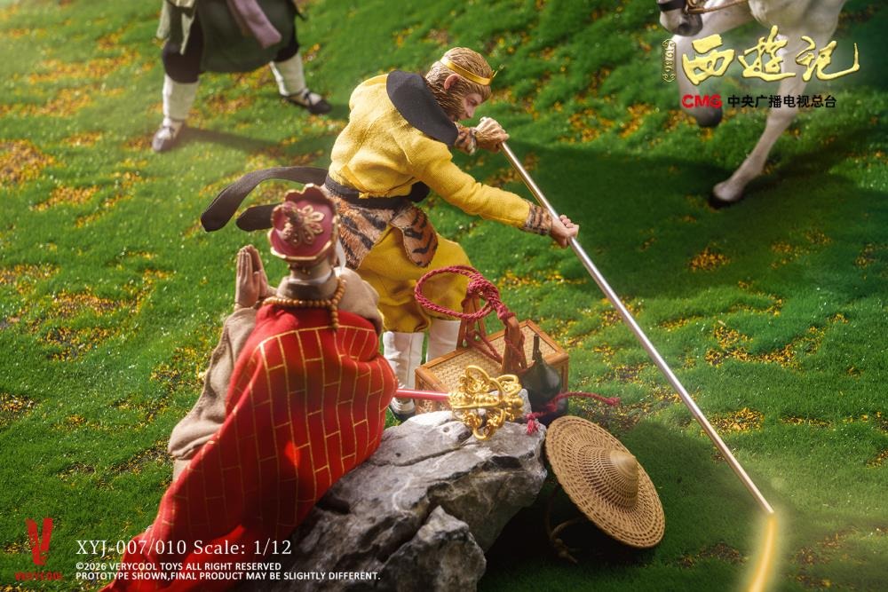 Action Figure 1/12 Sun Wukong - Journey to the West (1986) 40th Anniversary Collector's Edition By Very Cool