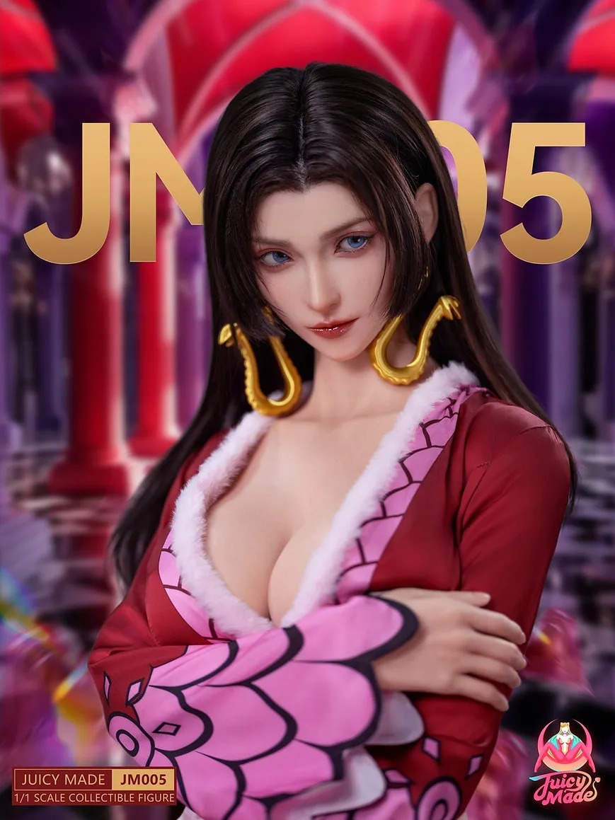 Silicone Action Figure 1/1 Boa Hancock - One Piece By Juicy Made Studio