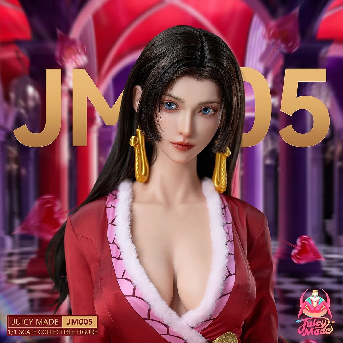 Silicone Action Figure 1/1 Boa Hancock - One Piece By Juicy Made Studio