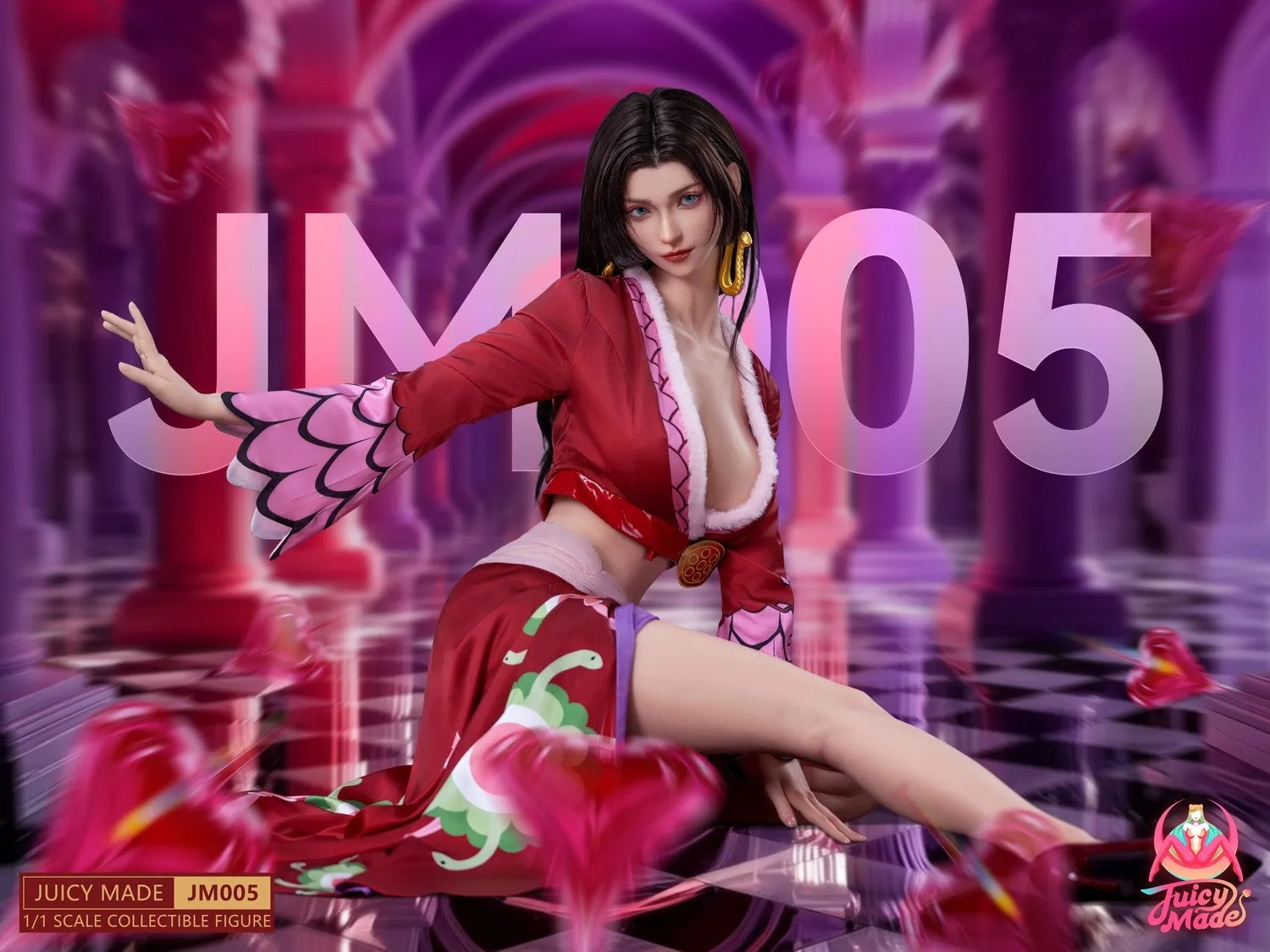 Silicone Action Figure 1/1 Boa Hancock - One Piece By Juicy Made Studio