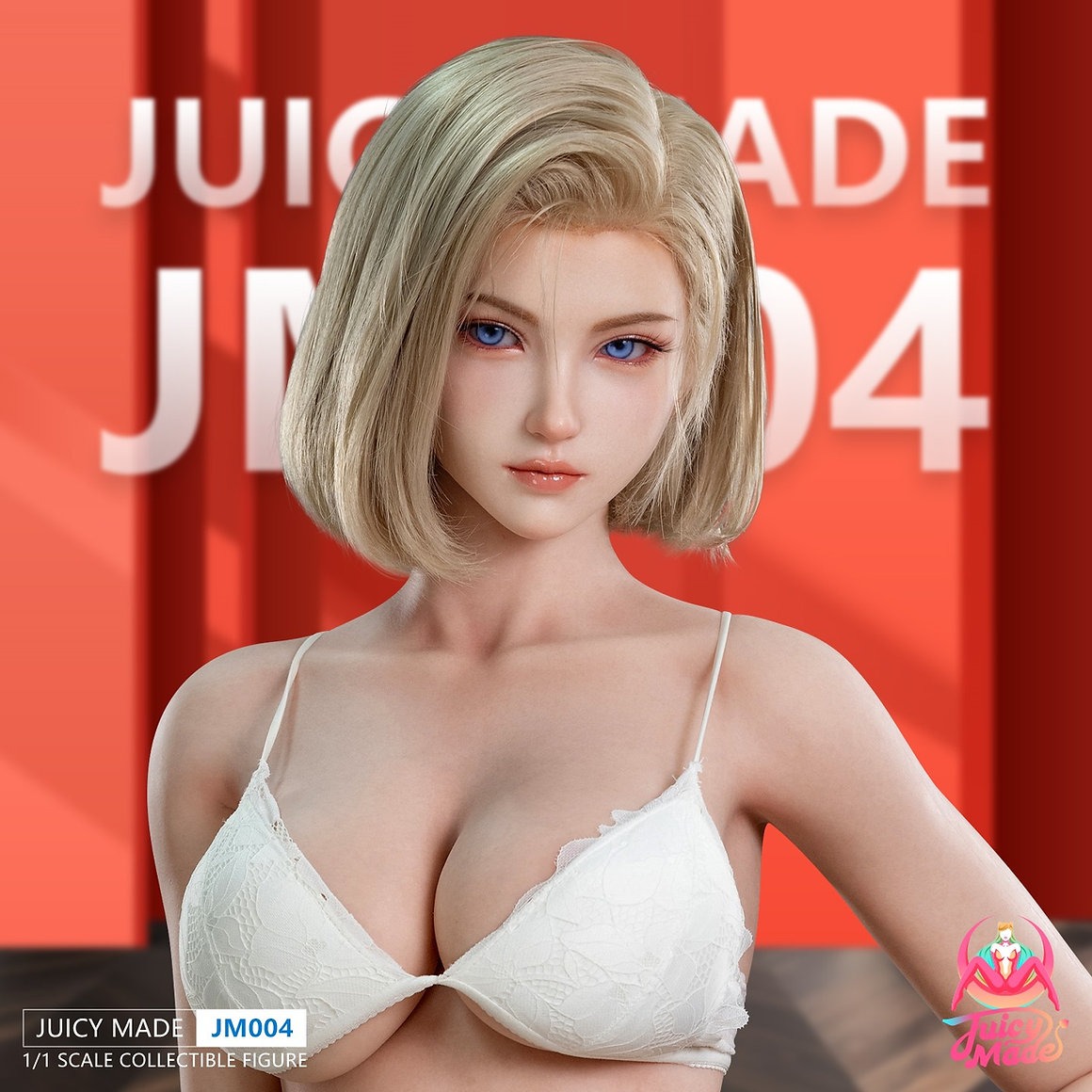 Silicone Real Life Size (168cm) Cast-Off Android 18 - Dragonball Z By Juicy Made Studio