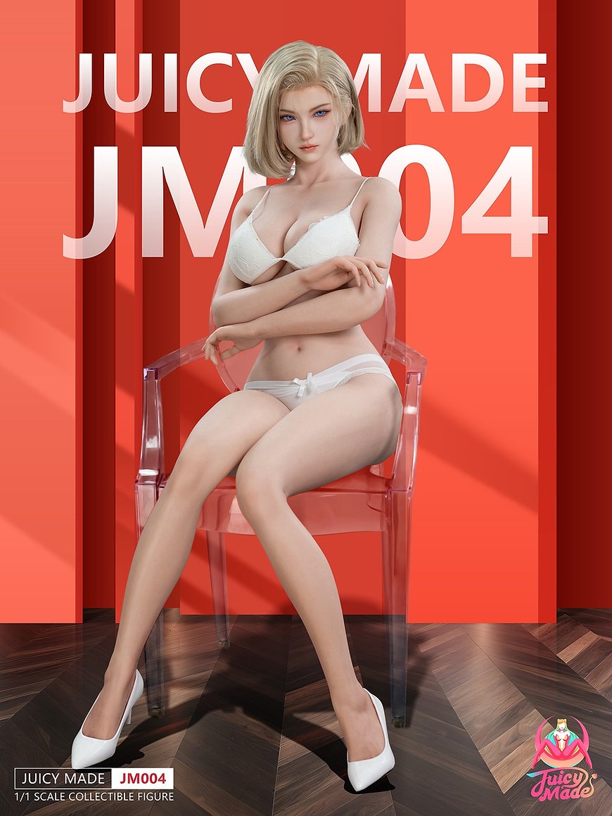 Silicone Real Life Size (168cm) Cast-Off Android 18 - Dragonball Z By Juicy Made Studio