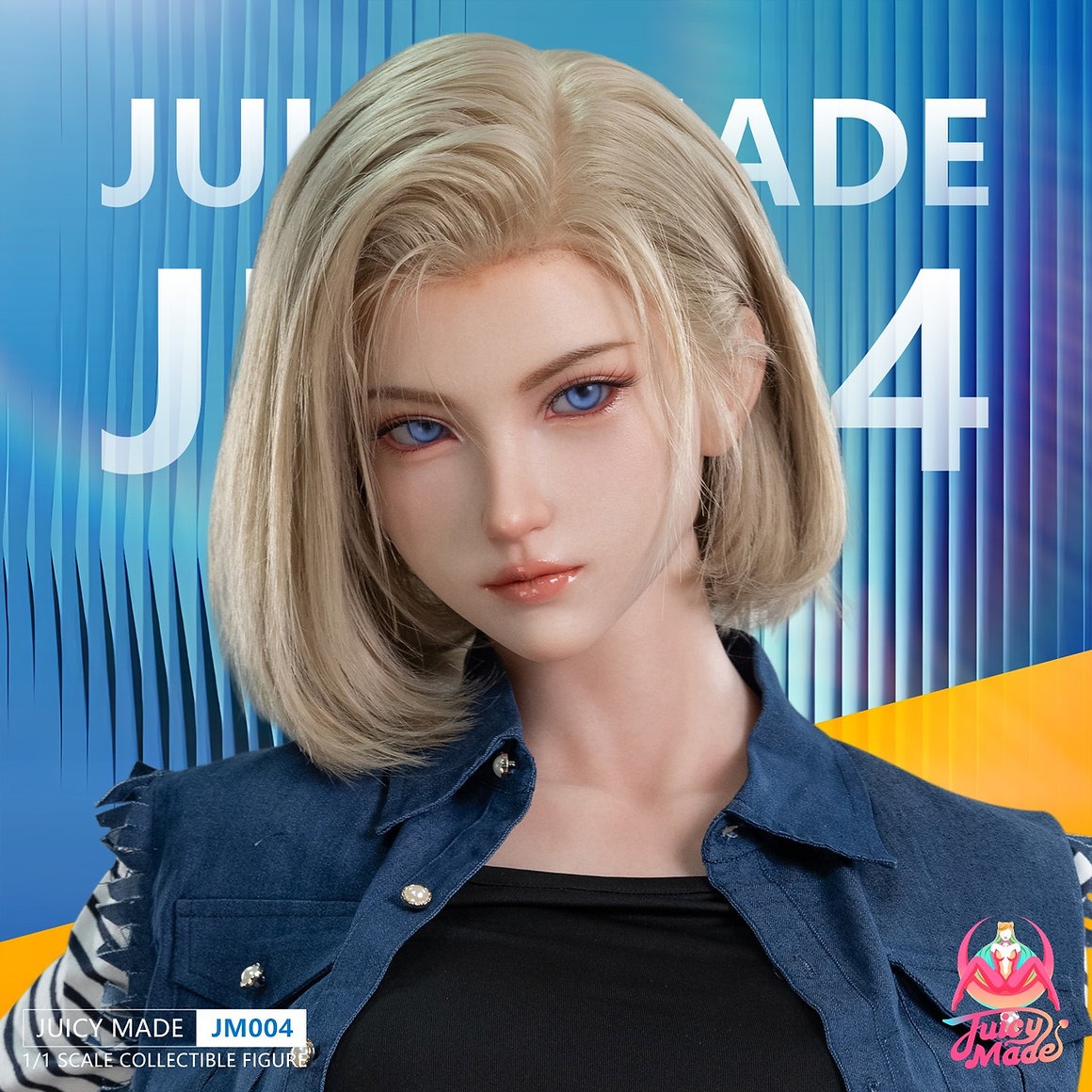 Silicone Real Life Size (168cm) Cast-Off Android 18 - Dragonball Z By Juicy Made Studio
