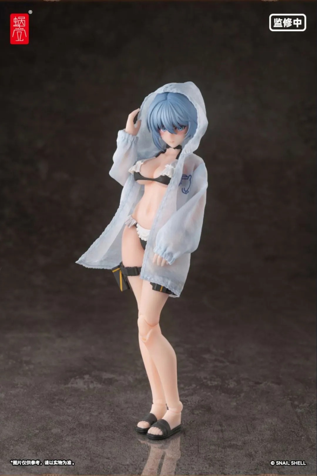 Snail Shell Action Figure 1/12 RA-02S Rapid Assault Tactical Maid Tokiwa Kazune - Summer Special Operation Ver. Illustration by Pinakes  By Snail Shell Studio